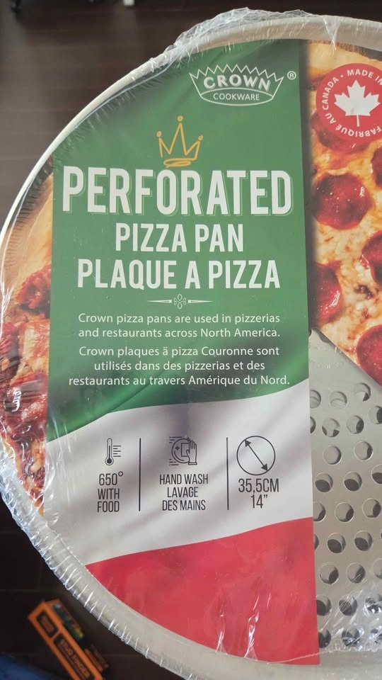 Crown Cookware Perforated Pizza Pan 14 inch - photo 2