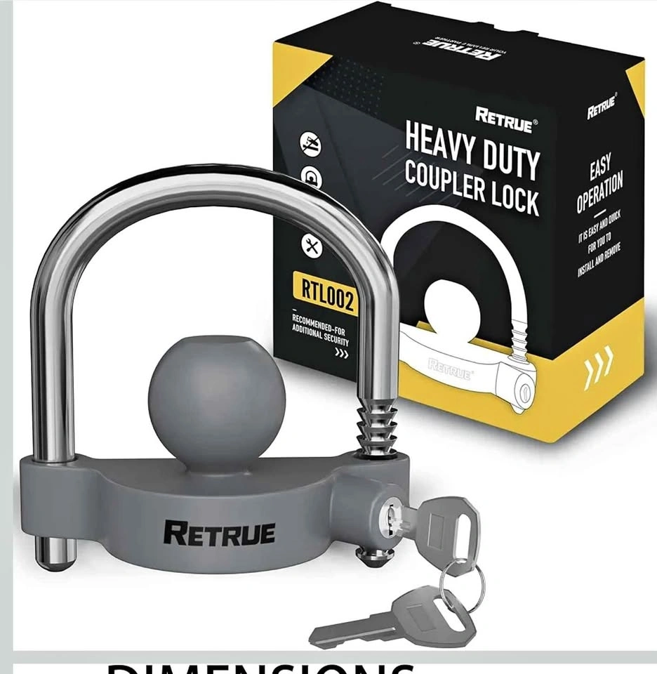 RETRUE Heavy Duty Coupler Lock RTL002