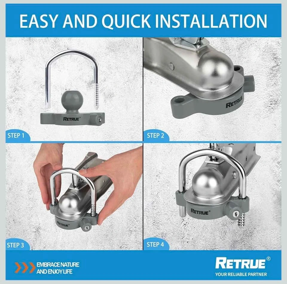 RETRUE Heavy Duty Coupler Lock RTL002 - photo 3
