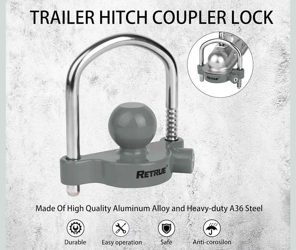 RETRUE Heavy Duty Coupler Lock RTL002 - photo 5
