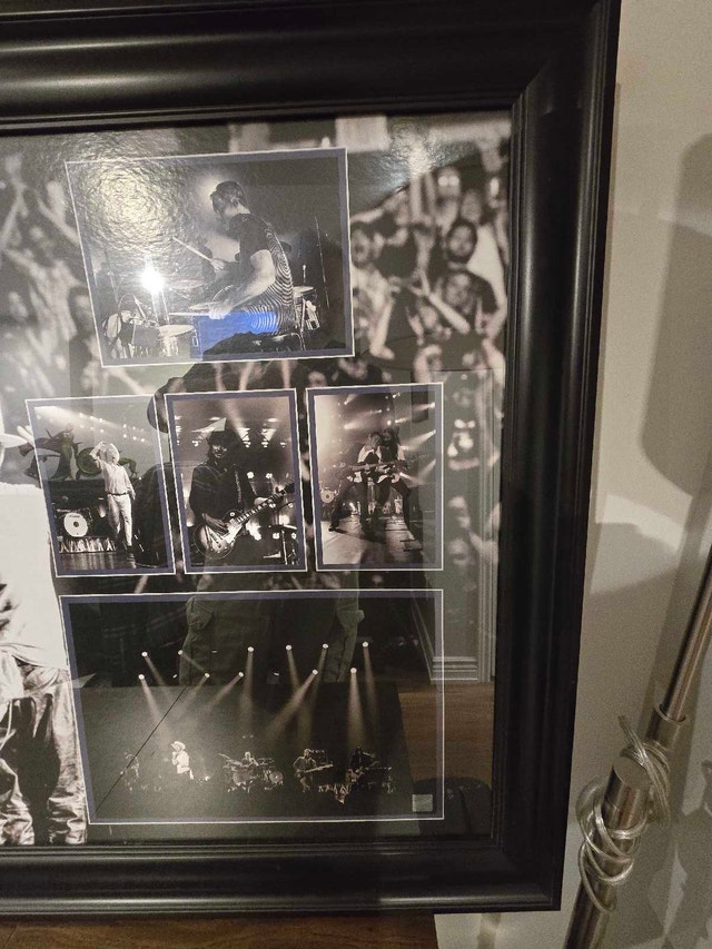 Tragically Hip Framed Memorabilia - Silver Record, Lyrics, Photo - photo 5