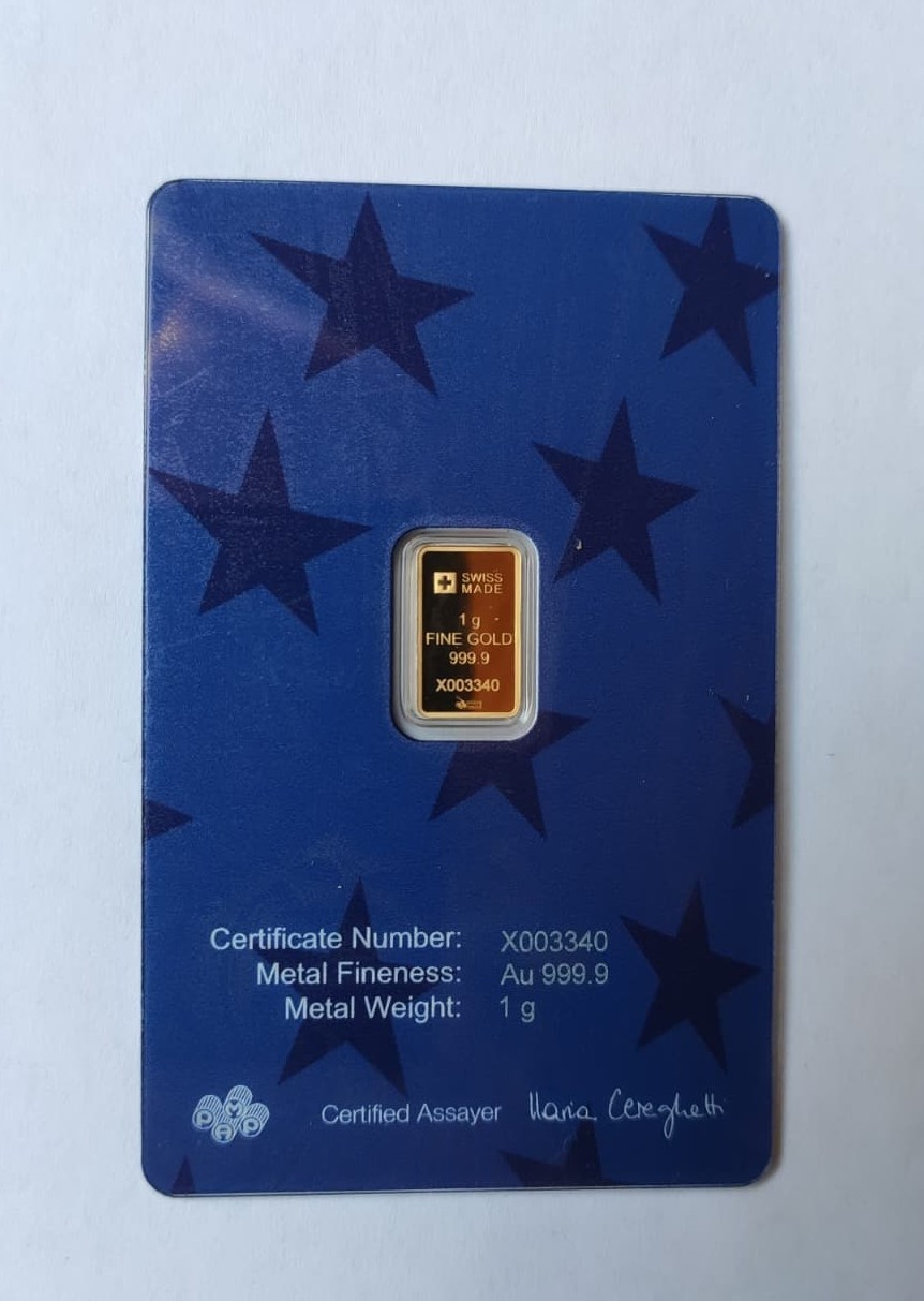 1 Gram Gold Bar American Eagle 2026 PAMP - photo 3