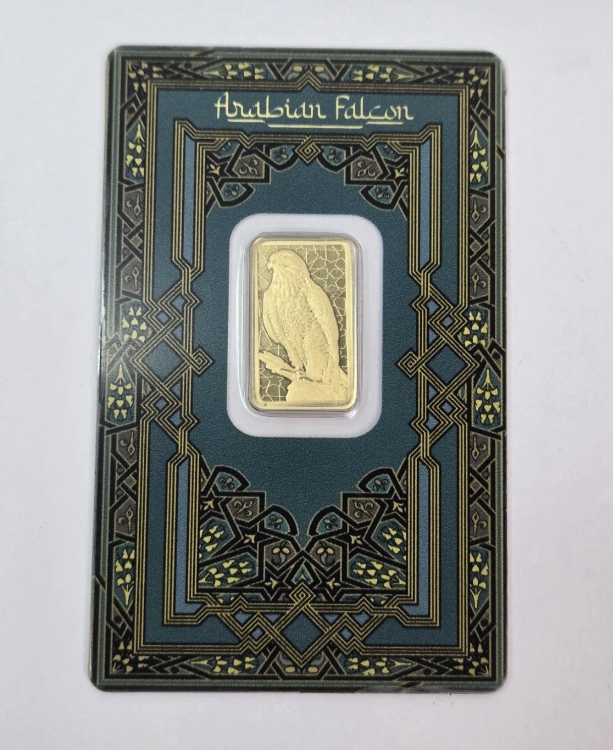 Pamp Suisse Arabian Falcon & Horse 5g Gold Bar (10g Total) - photo 5