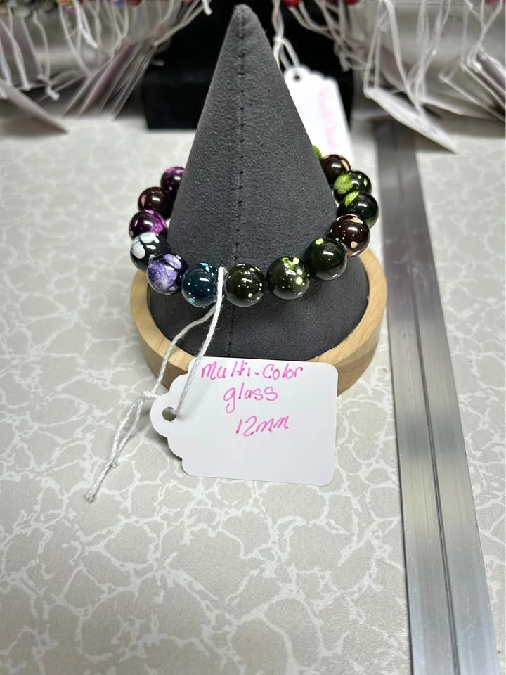 Multi color Glass 12mm