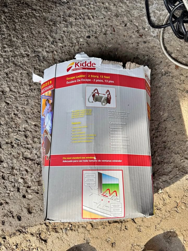 Kidde 2 story Fire escape ladder