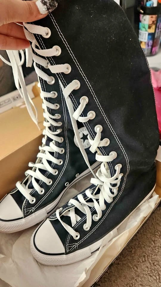 Knee High Converse