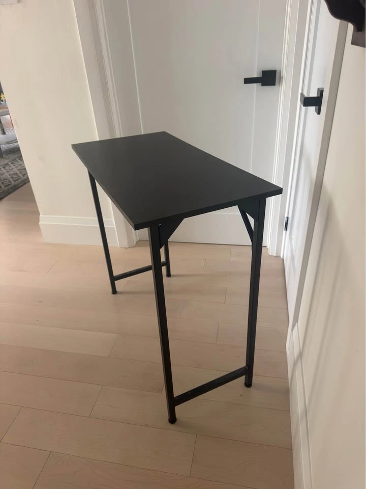 Black Chair Height Table - photo 4