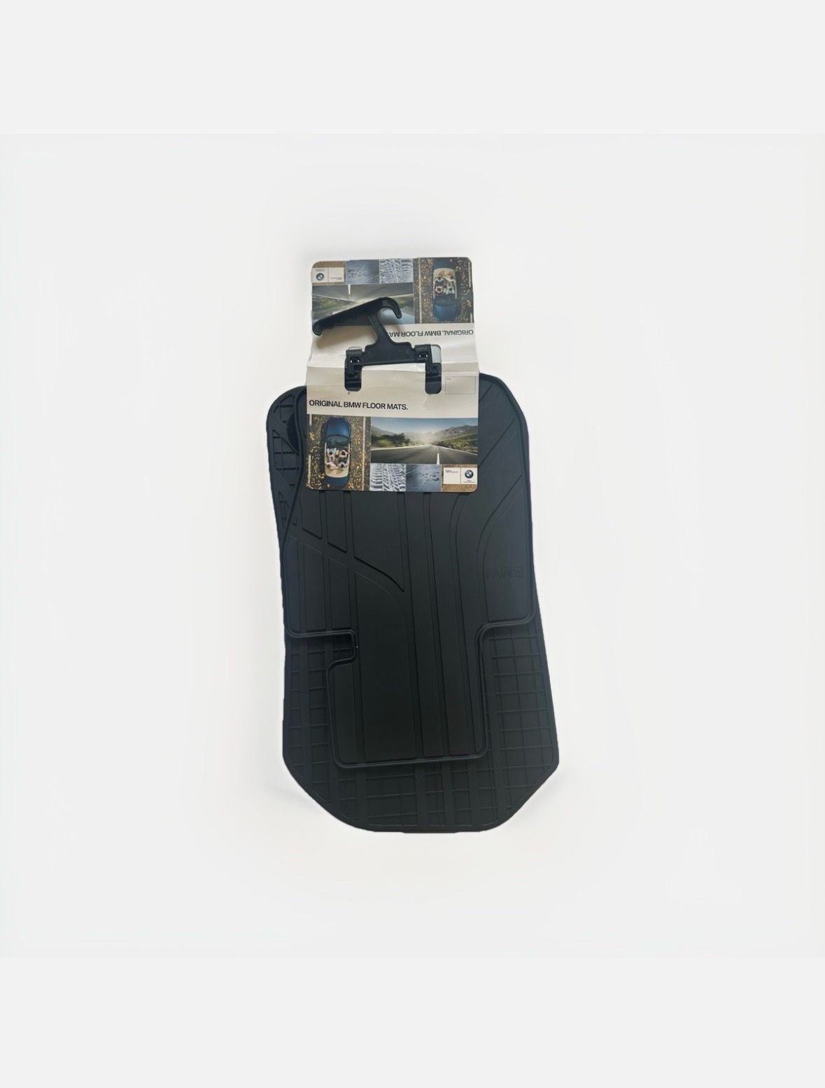 Genuine OEM BMW All-Weather Rubber Floor Mats - Anthracite Black