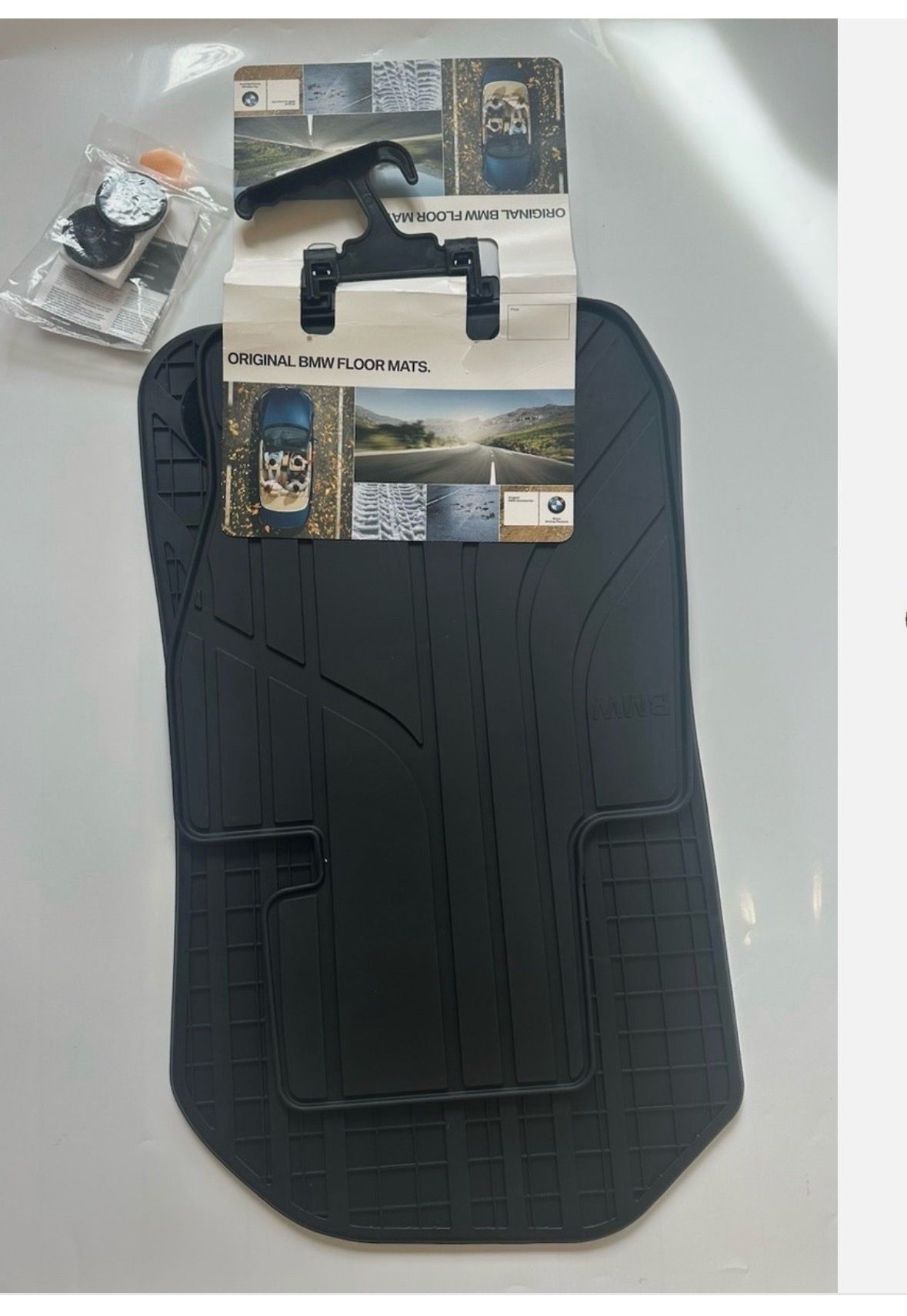 Genuine OEM BMW All-Weather Rubber Floor Mats - Anthracite Black - photo 3