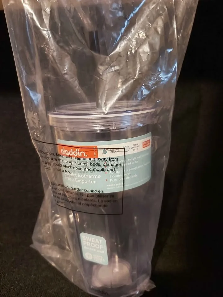 Aladdin To-Go Tumbler 20oz + 4 Straws - New image indicator(3)