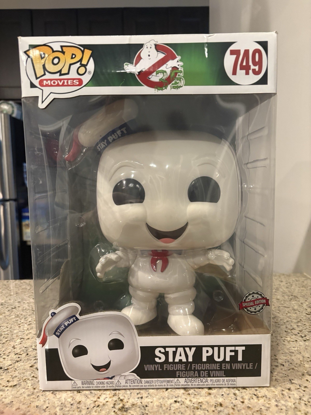 Funko Pop Ghostbusters Stay Puft #749 Jumbo 10 Inch - Open Box