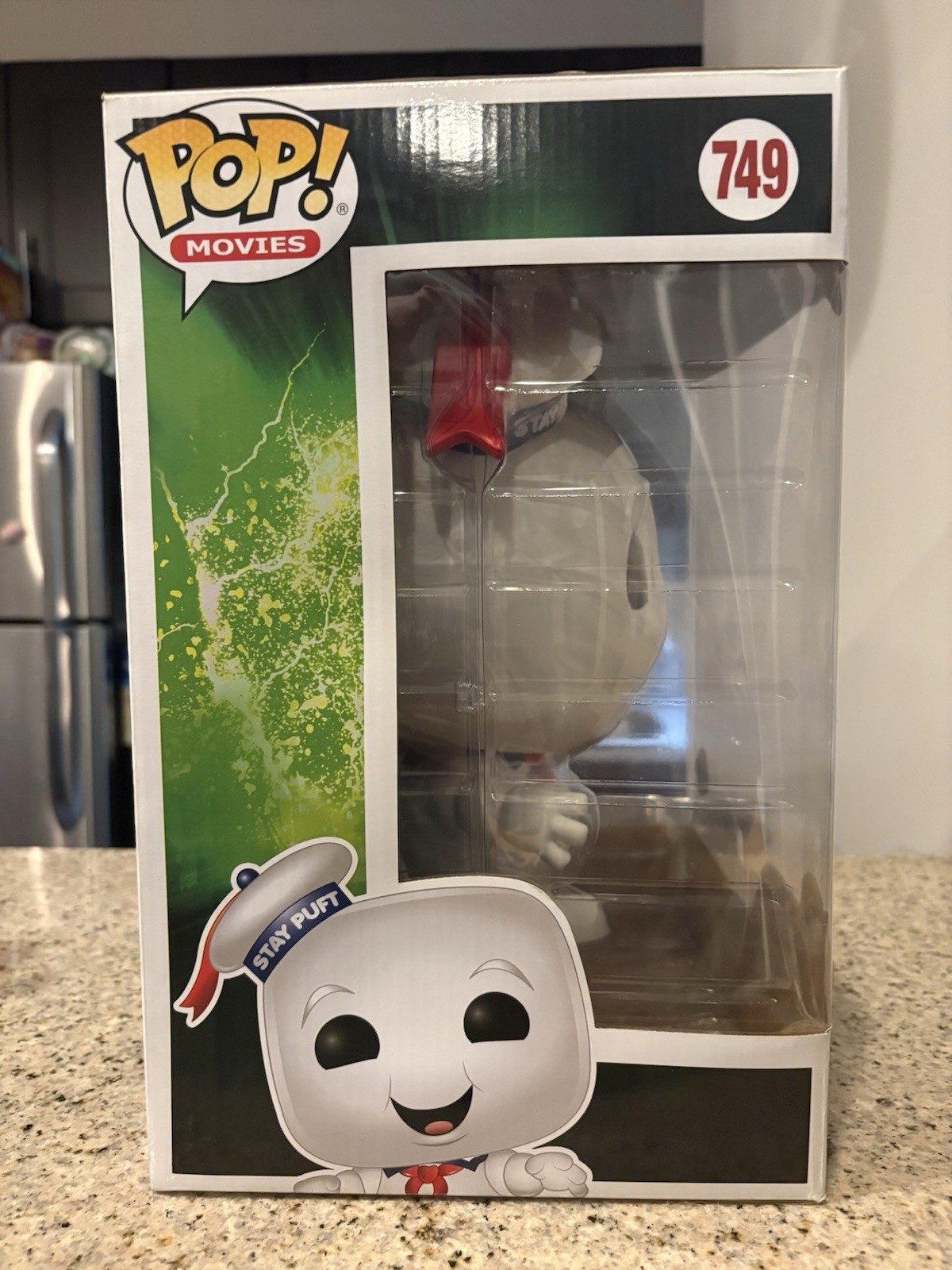 Funko Pop Ghostbusters Stay Puft #749 Jumbo 10 Inch - Open Box - photo 4