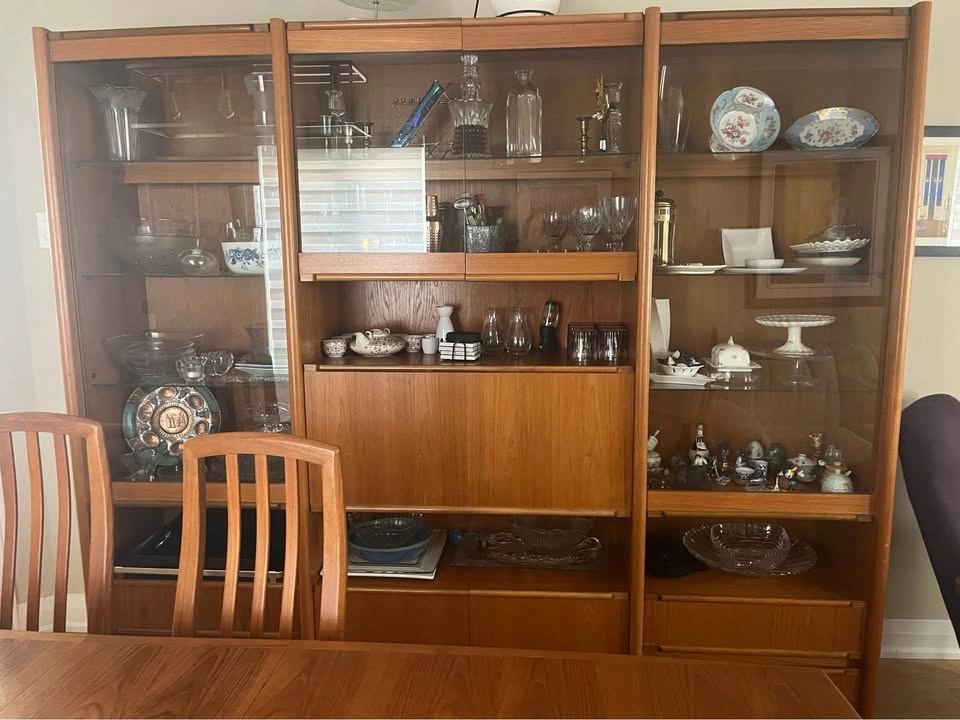 Teak wall unit - photo 3