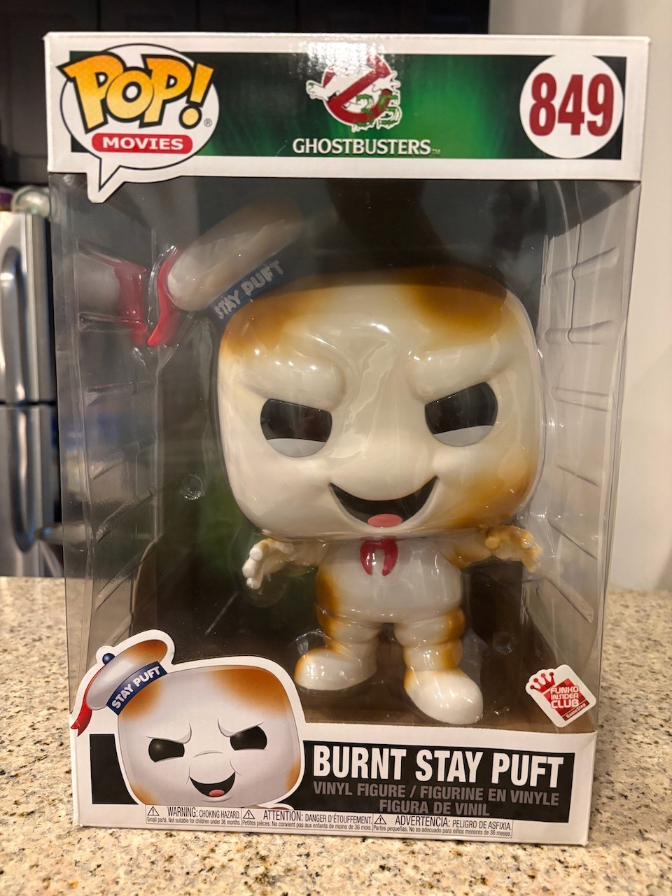 Burnt Stay Puff Funko Pop! #849 Super Size 10” GameStop Exclusiv