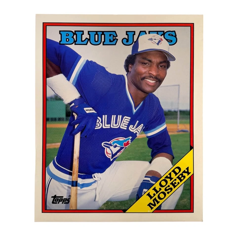 4x 1988 Blue Jays Topps Duo-Tang Folders - photo 2