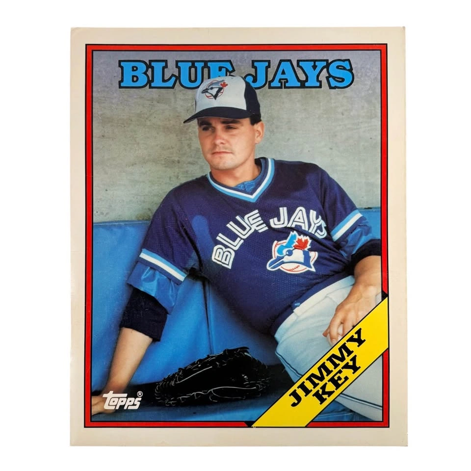 4x 1988 Blue Jays Topps Duo-Tang Folders - photo 4