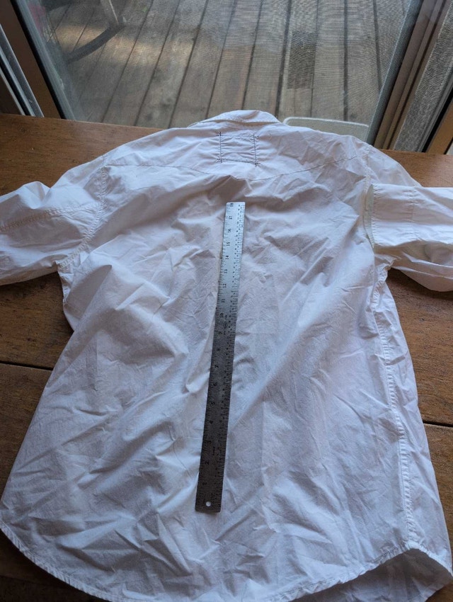 Calvin Klein Jeans Shirt Large White Mens - photo 4