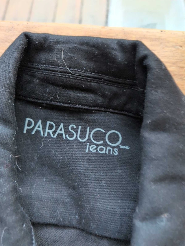Parascuo Jeans Jacket woman's black XL - photo 2