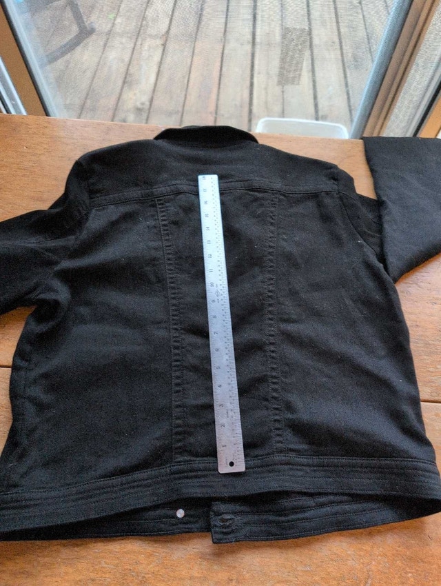 Parascuo Jeans Jacket woman's black XL - photo 5