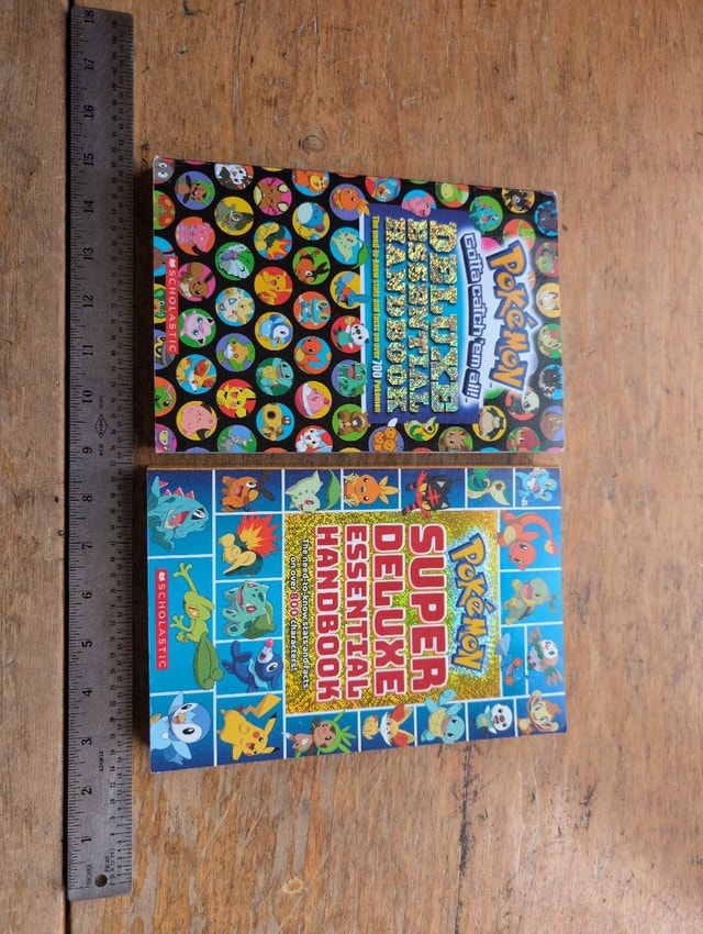 Pokemon Handbook Lot of 2 Scholastic