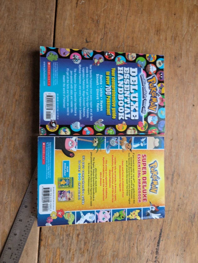 Pokemon Handbook Lot of 2 Scholastic - photo 5