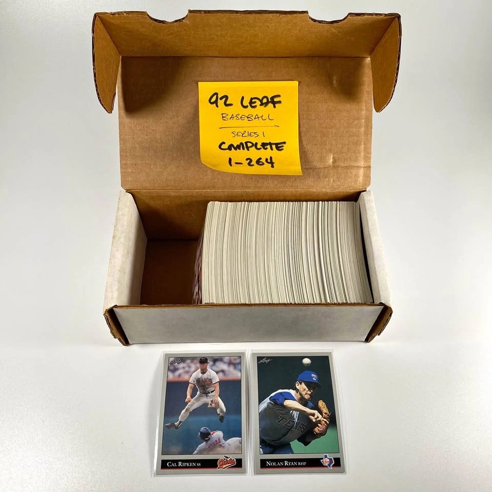COMPLETE 1992 Leaf Baseball Cards 1-264