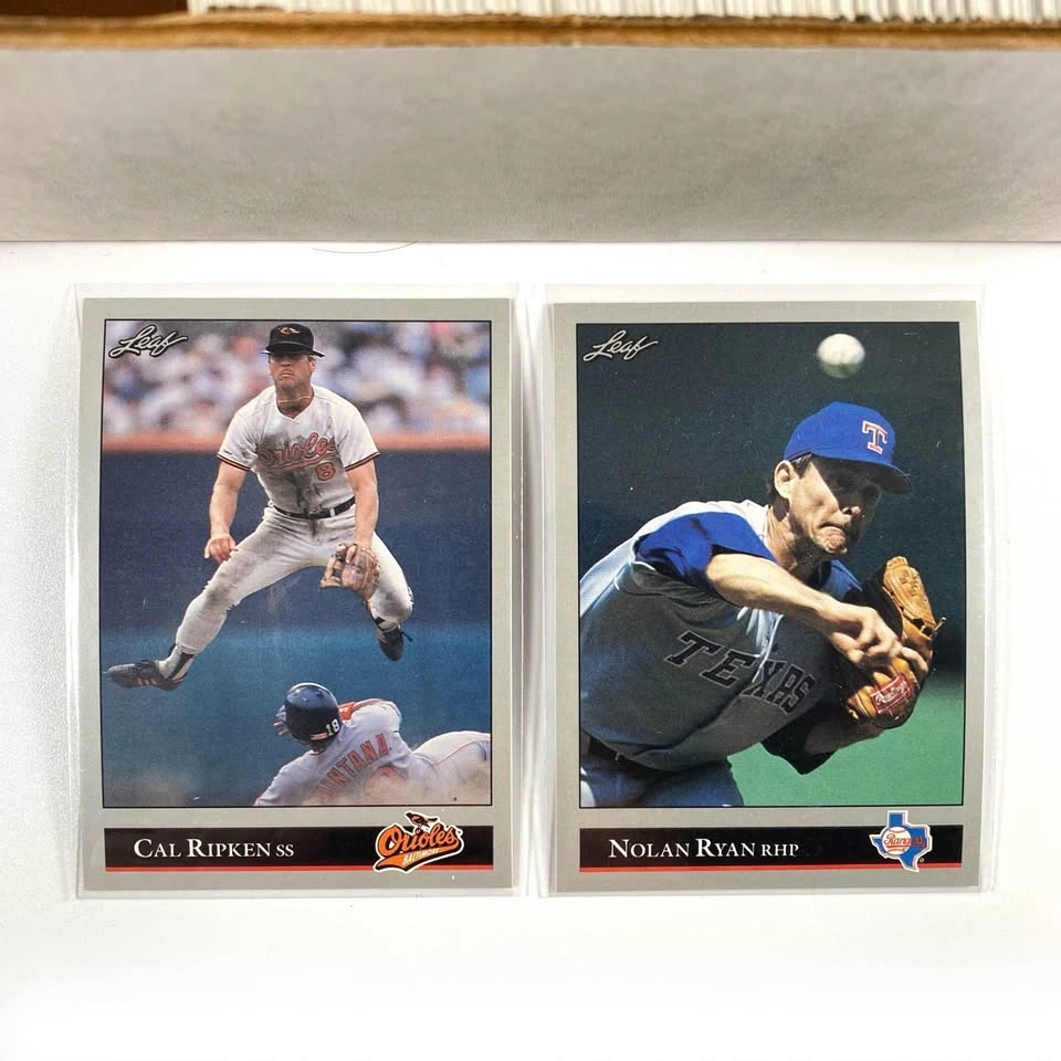 COMPLETE 1992 Leaf Baseball Cards 1-264 - photo 3