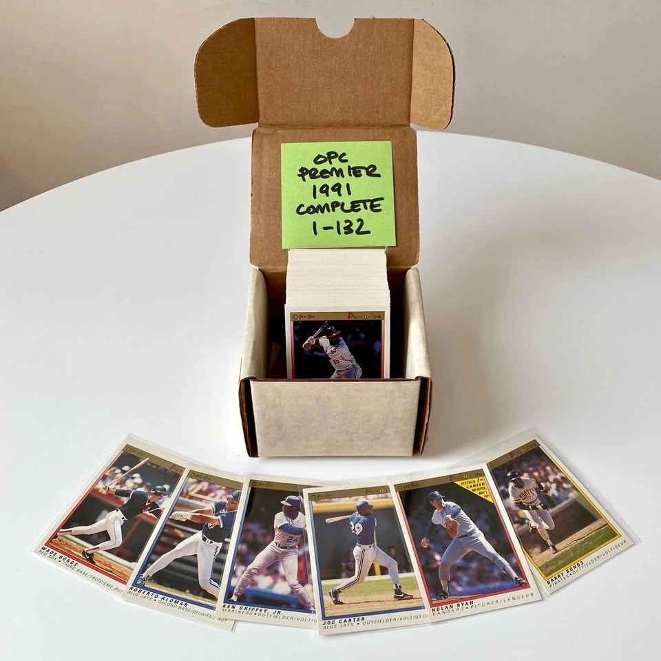 COMPLETE 1991 OPC Premier Baseball 1-132