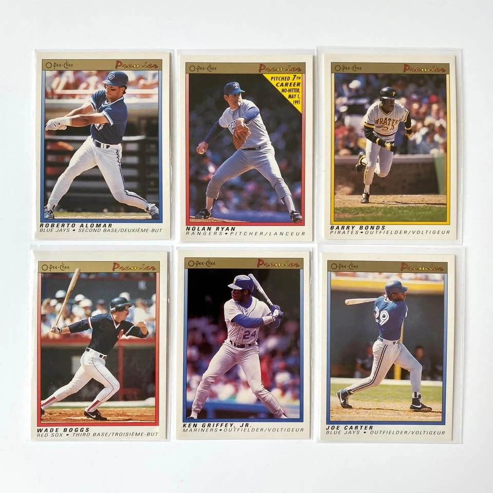 COMPLETE 1991 OPC Premier Baseball 1-132 - photo 2
