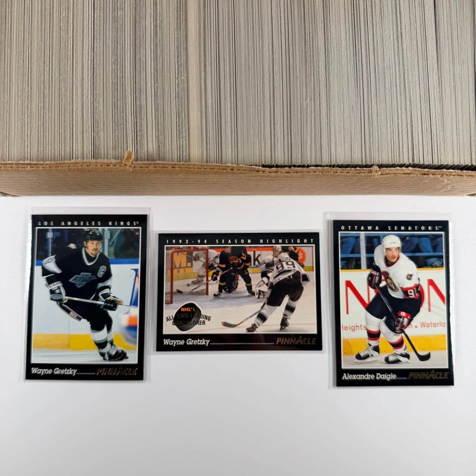 1993 Pinnacle Hockey Series 1&2 508/512 Cards - photo 3