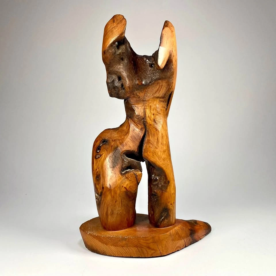 Vintage Driftwood Sculpture