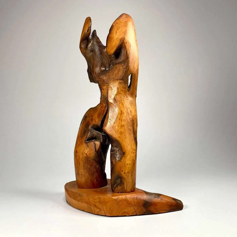 Vintage Driftwood Sculpture - photo 2