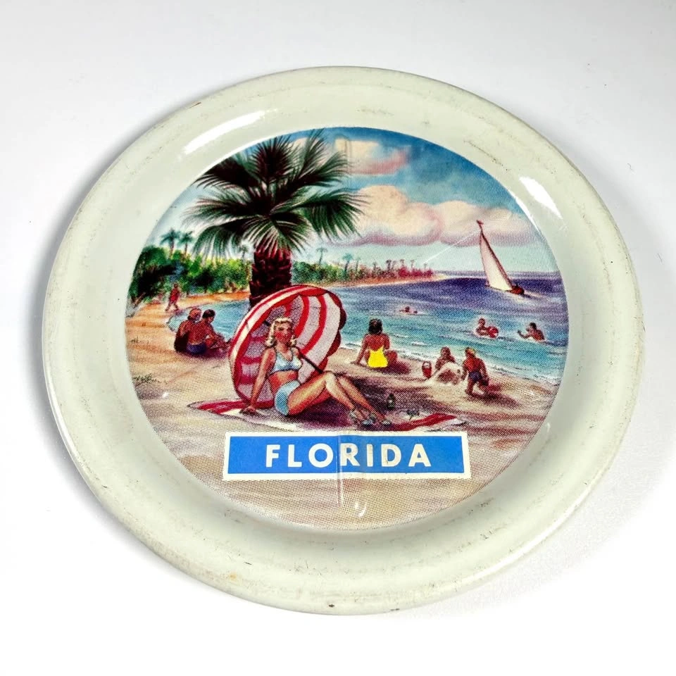 9x Vintage Florida Coasters - photo 4