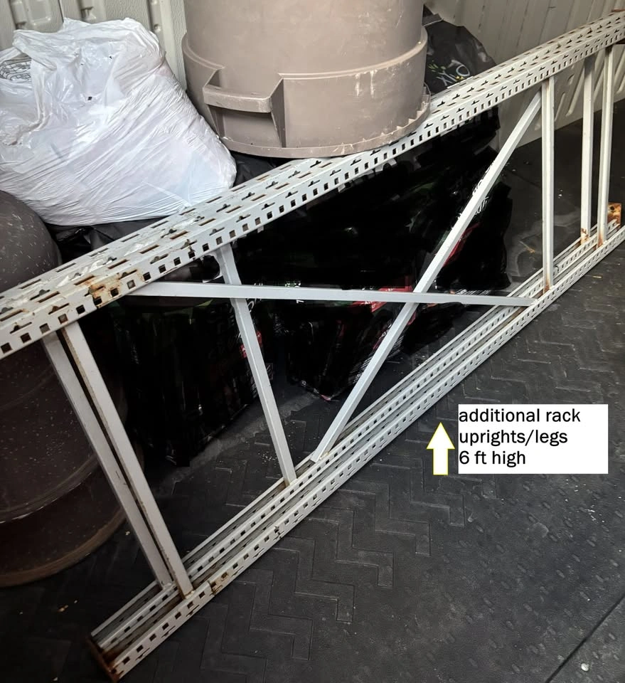 Heavy Duty Racking/shelves *must go soon * - photo 3