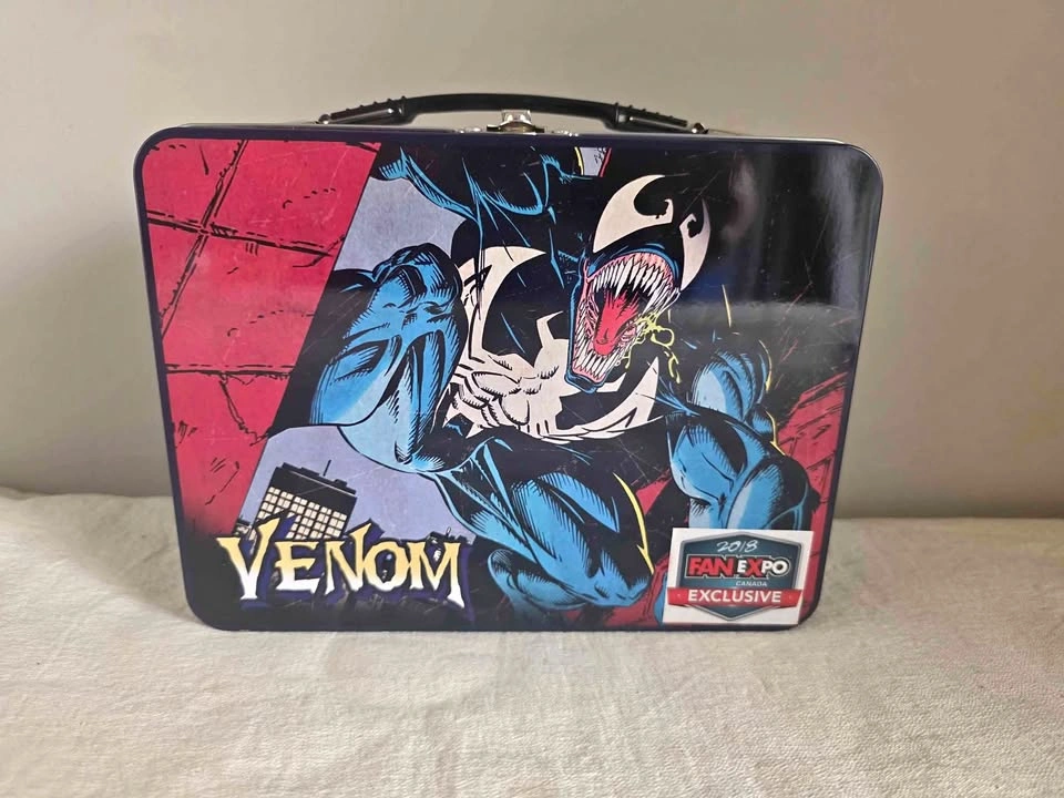 Marvel Venom Metal Lunch Box 2018 Fan Expo Canada Exclusive