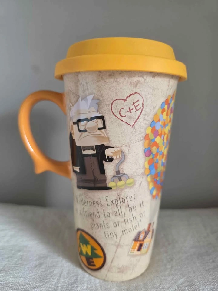 Disney Parks Pixar Up Mr. Frederickson Carl Dug Kevin Ceramic Mu - photo 2