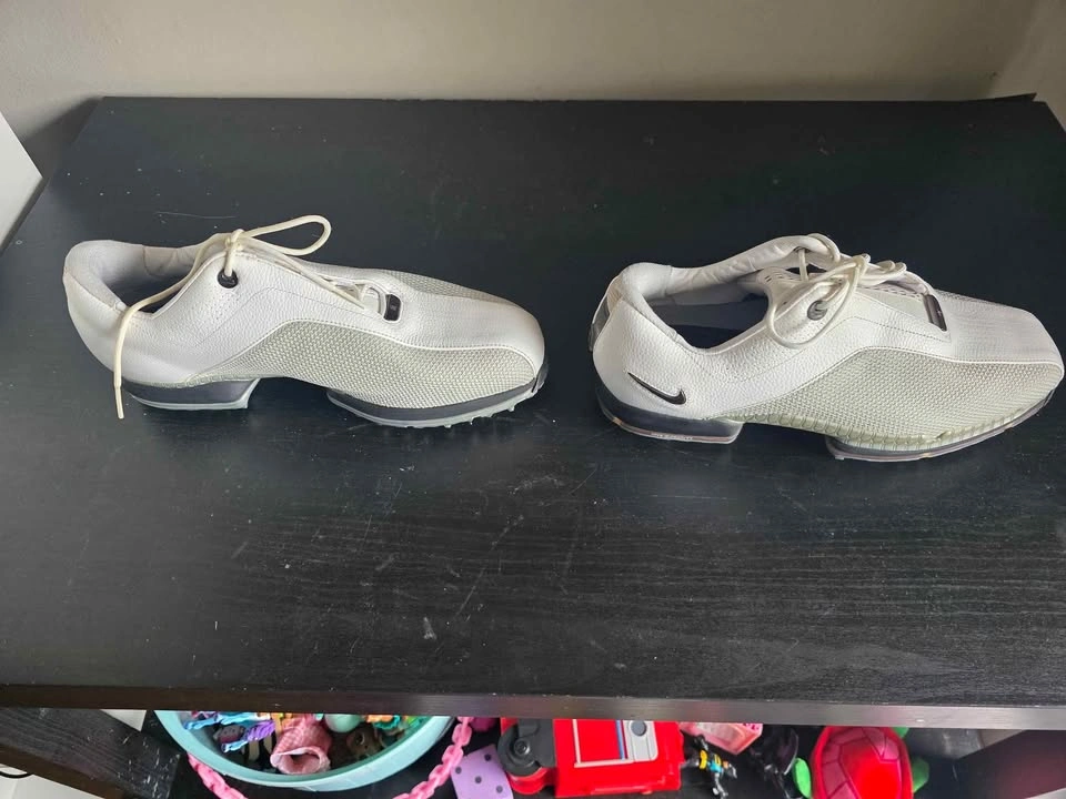 Nike Air Zoom Tiger Woods Golf Shoes White Size 9 Wide Men’s Spi - photo 2