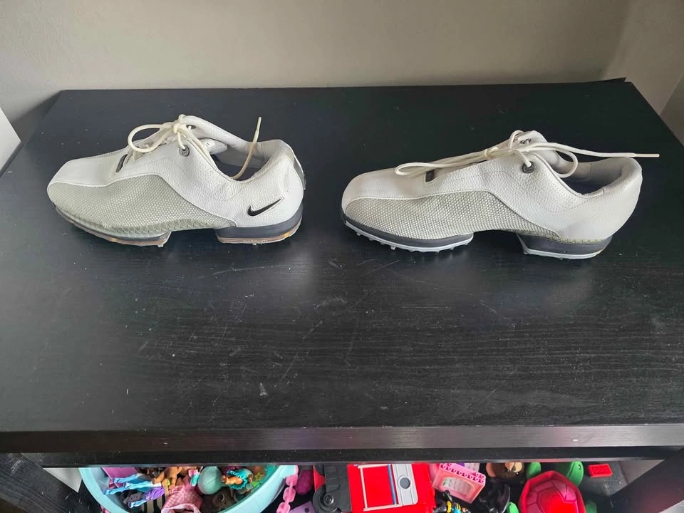 Nike Air Zoom Tiger Woods Golf Shoes White Size 9 Wide Men’s Spi - photo 3