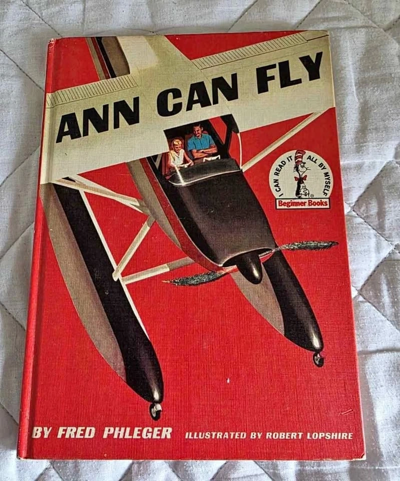 Ann Can Fly, 1959 Vintage Kids Book by Fred Phleger