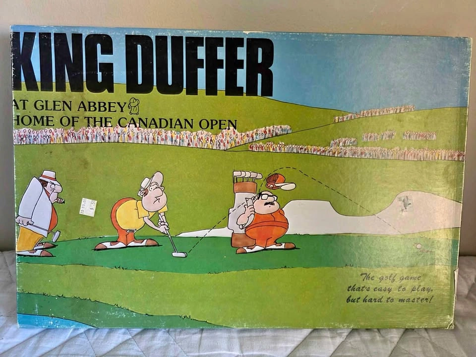 1961 King Duffer At The Glen Abbey Canadian Open Board Game