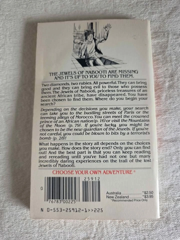 The Lost Jewels of Nabooti CYOA Choose Your Own Adventure #10 Mo - photo 2