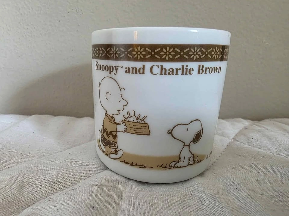 Set of 4 Vintage Snoopy & Friends Peanuts Glass Cups - photo 2