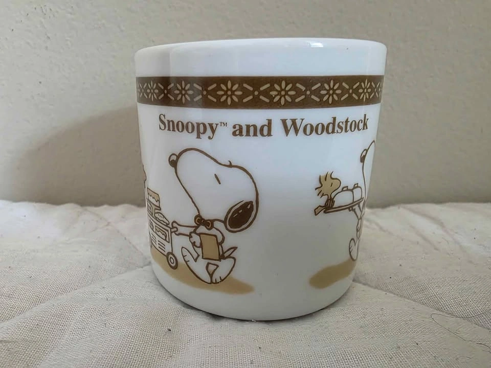 Set of 4 Vintage Snoopy & Friends Peanuts Glass Cups - photo 5