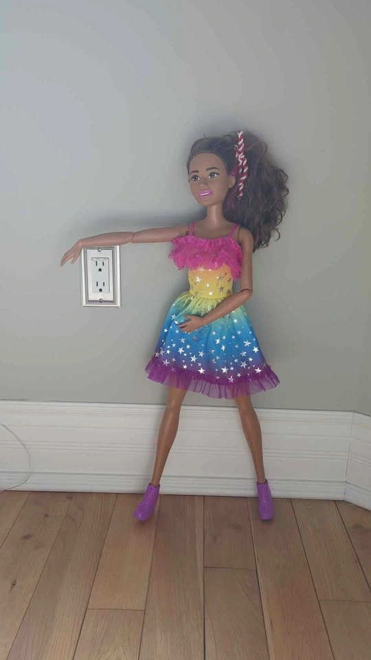 Kids assorted toys including a large Barbie - photo 3