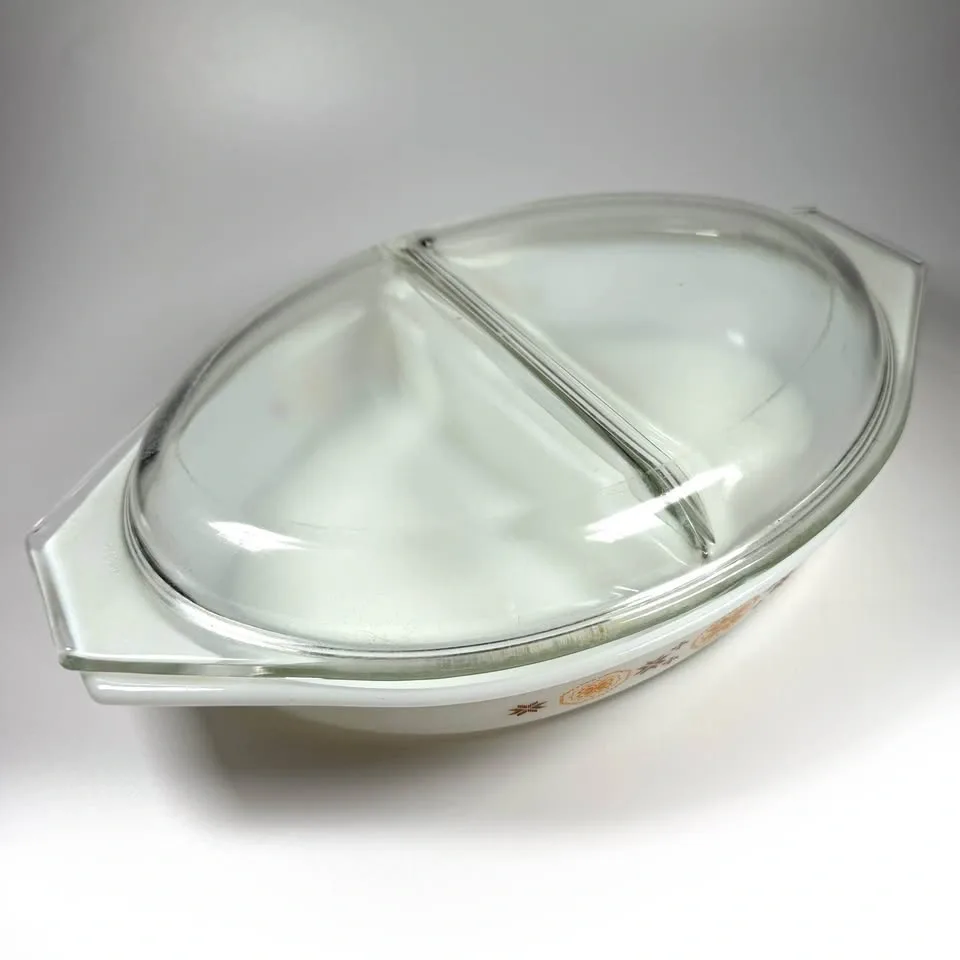 Vintage 1960s Pyrex Town & Country Casserole Dish - photo 2
