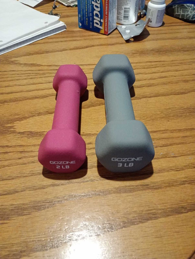 2lb + 3lb Dumbbells