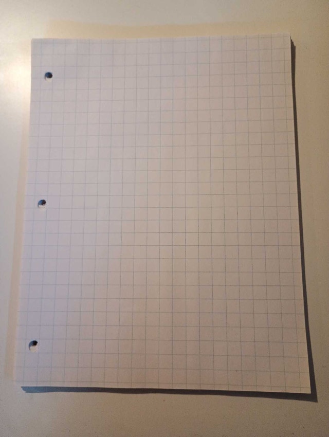Graph Paper - 65 pages