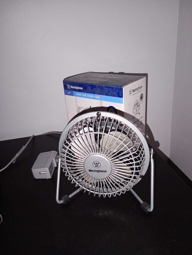 4'' USB Mini Desktop Fan