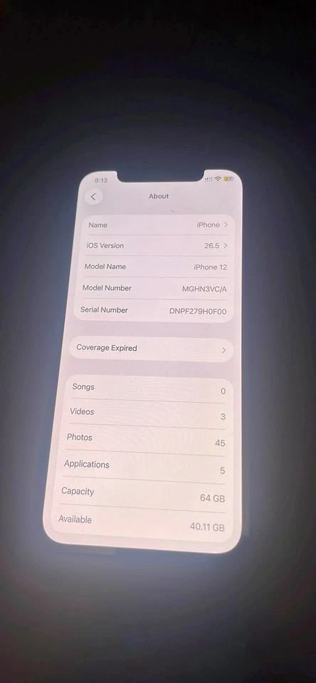 iPhone 12 64GB Black