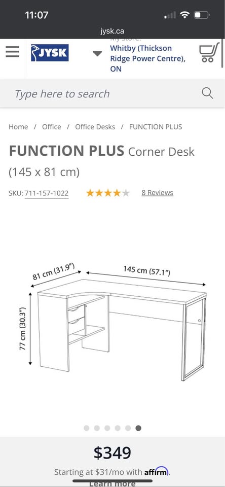 Office/Study Table - photo 4